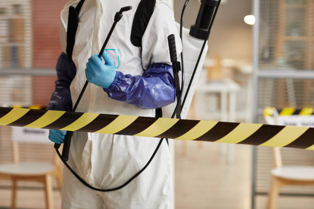 Professional Trauma Scene Cleanup technician working in Salem, UT